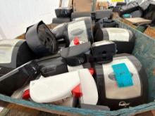 Group of Merfin iView Paper Towel & Hand Soap Dispensers on Pallet