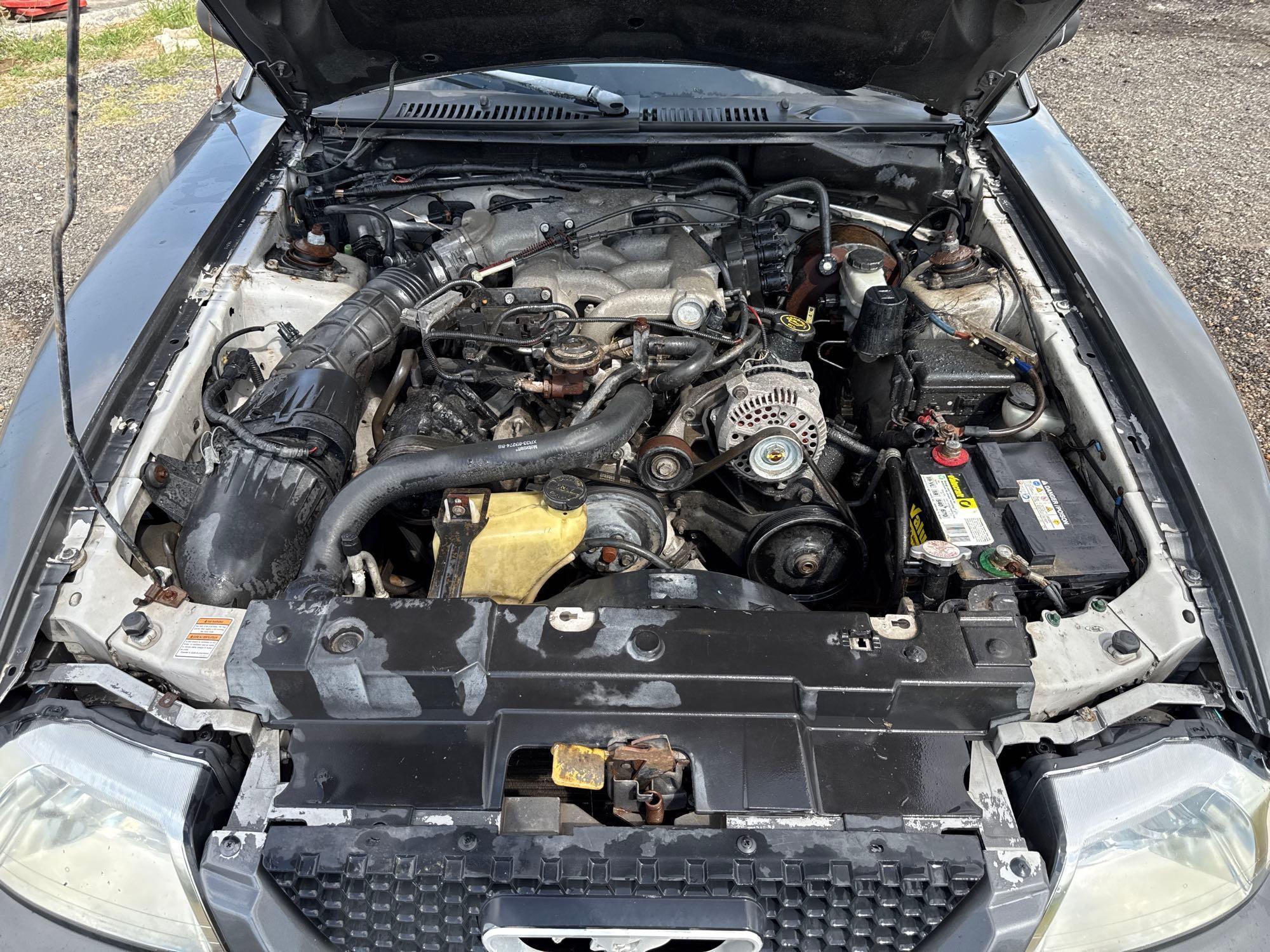 1999 Ford Mustang Passenger Car, VIN # 1FAFP4045XF207285 OFFSITE- BROWNSVILLE, TX
