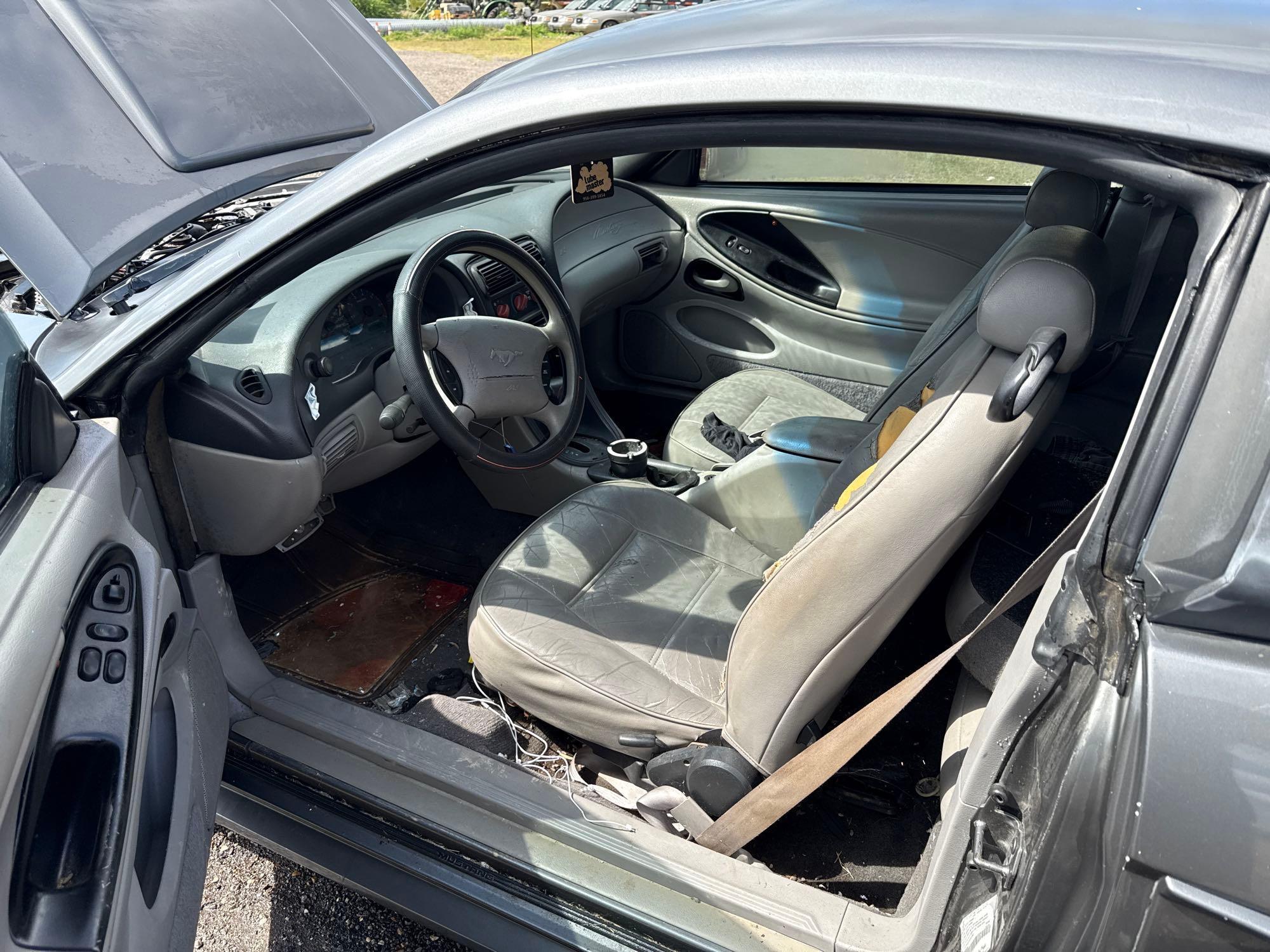 1999 Ford Mustang Passenger Car, VIN # 1FAFP4045XF207285 OFFSITE- BROWNSVILLE, TX