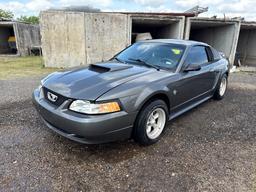 1999 Ford Mustang Passenger Car, VIN # 1FAFP4045XF207285 OFFSITE- BROWNSVILLE, TX