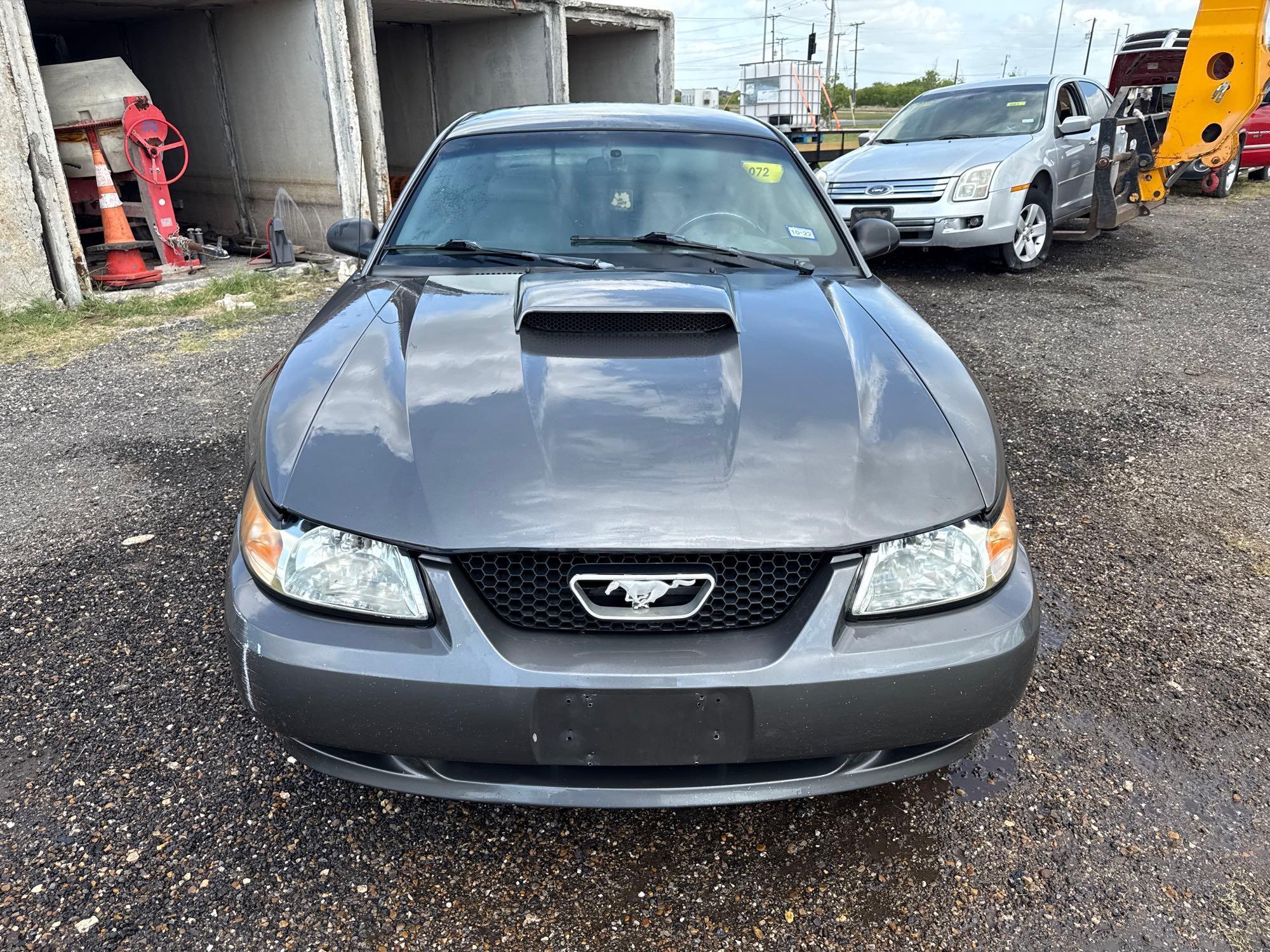 1999 Ford Mustang Passenger Car, VIN # 1FAFP4045XF207285 OFFSITE- BROWNSVILLE, TX