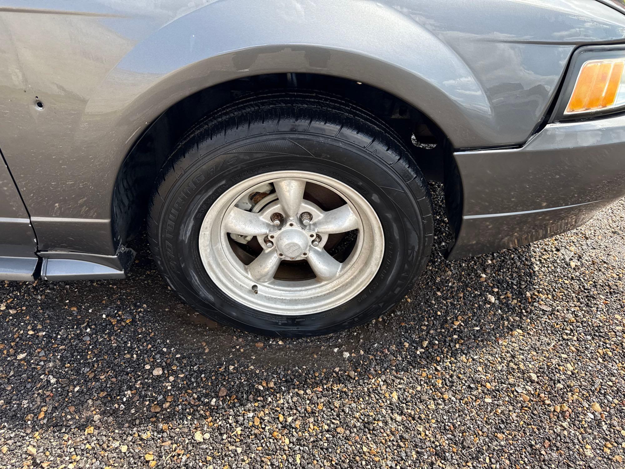 1999 Ford Mustang Passenger Car, VIN # 1FAFP4045XF207285 OFFSITE- BROWNSVILLE, TX