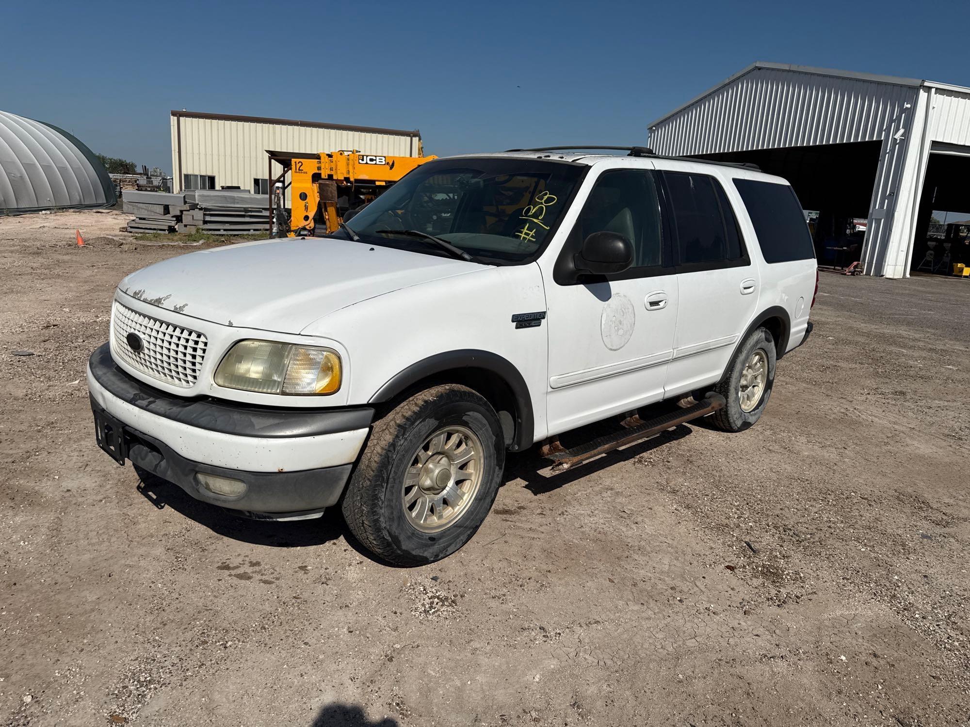2002 Ford Expedition Multipurpose Vehicle (MPV), VIN # 1FMRU15W92LA26222