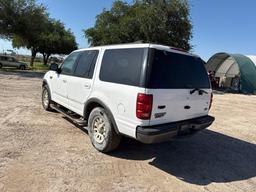 2002 Ford Expedition Multipurpose Vehicle (MPV), VIN # 1FMRU15W92LA26222