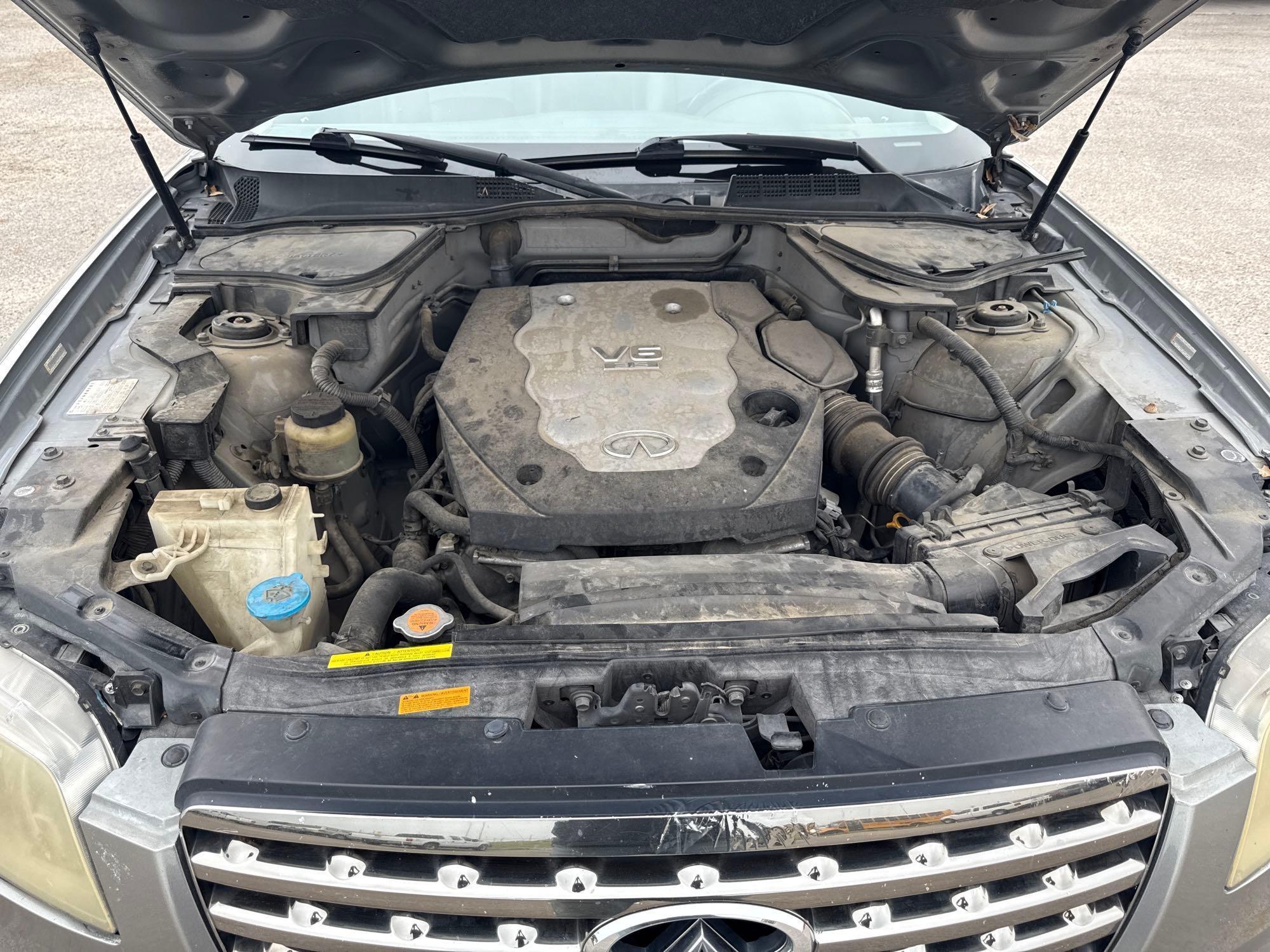 2008 Infiniti FX35 Multipurpose Vehicle (MPV), VIN # JNRAS08U68X104128