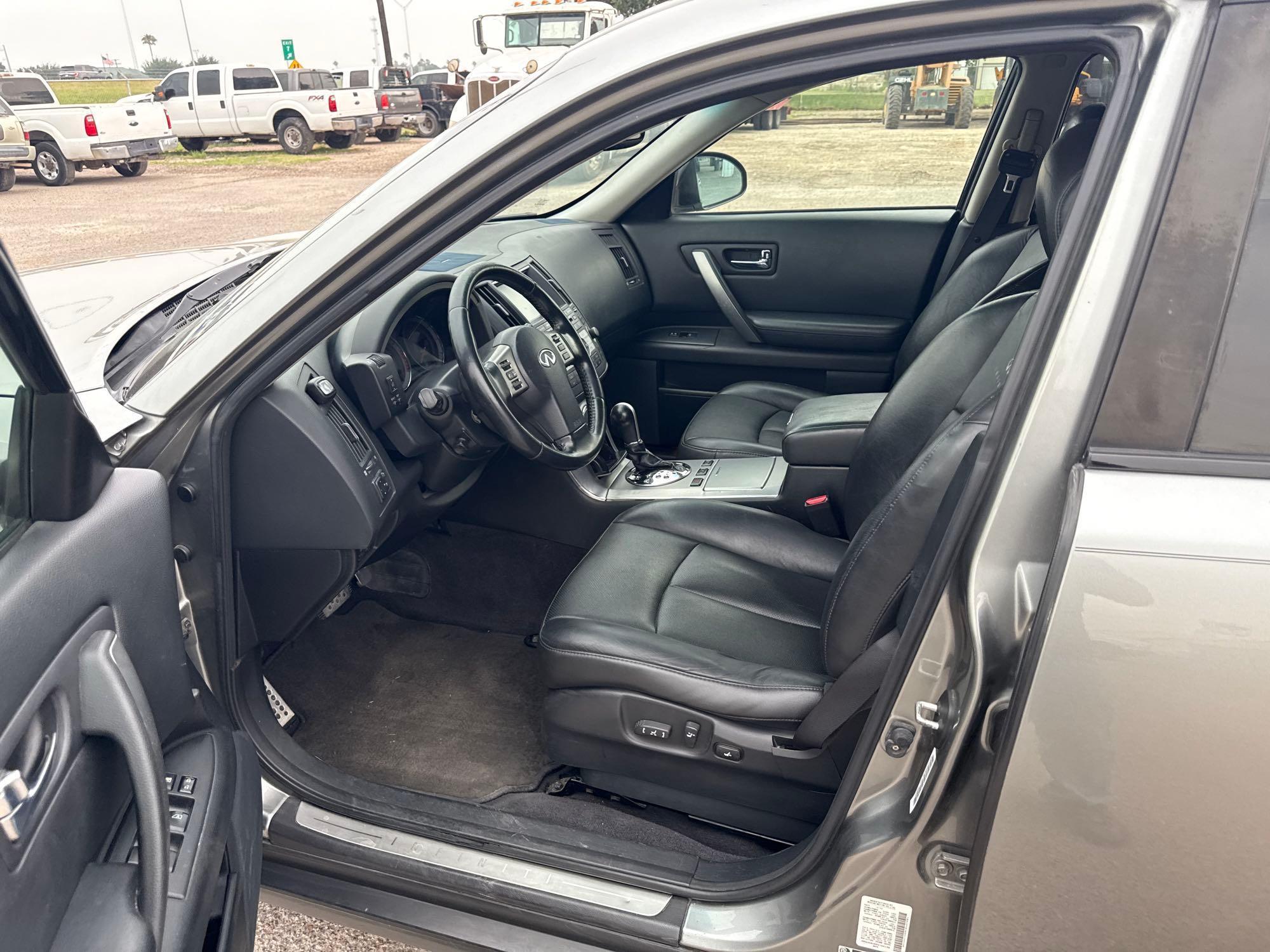 2008 Infiniti FX35 Multipurpose Vehicle (MPV), VIN # JNRAS08U68X104128