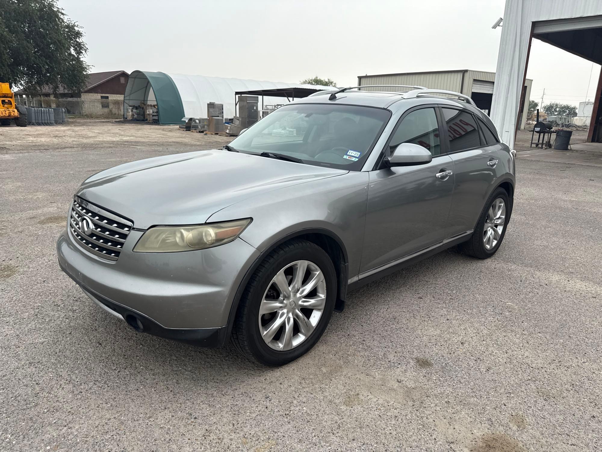2008 Infiniti FX35 Multipurpose Vehicle (MPV), VIN # JNRAS08U68X104128
