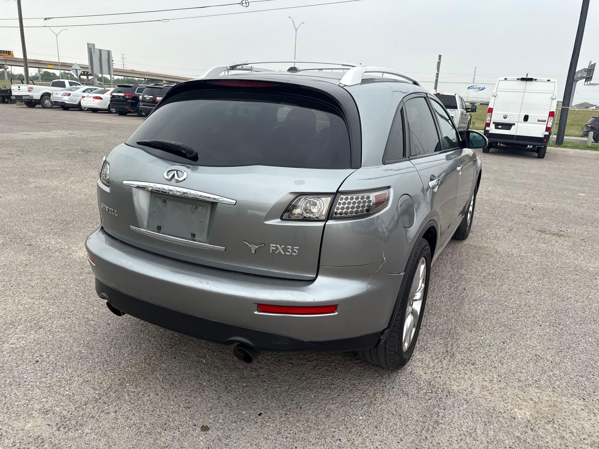 2008 Infiniti FX35 Multipurpose Vehicle (MPV), VIN # JNRAS08U68X104128