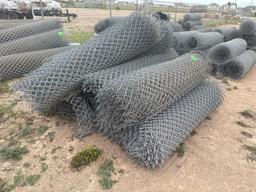 (8) Rolls of Chain Link Fencing