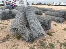(8) Rolls of Chain Link Fencing
