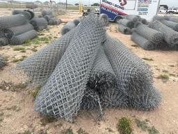 (8) Rolls of Chain Link Fencing