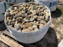 Pallet of Landscape River Rocks
