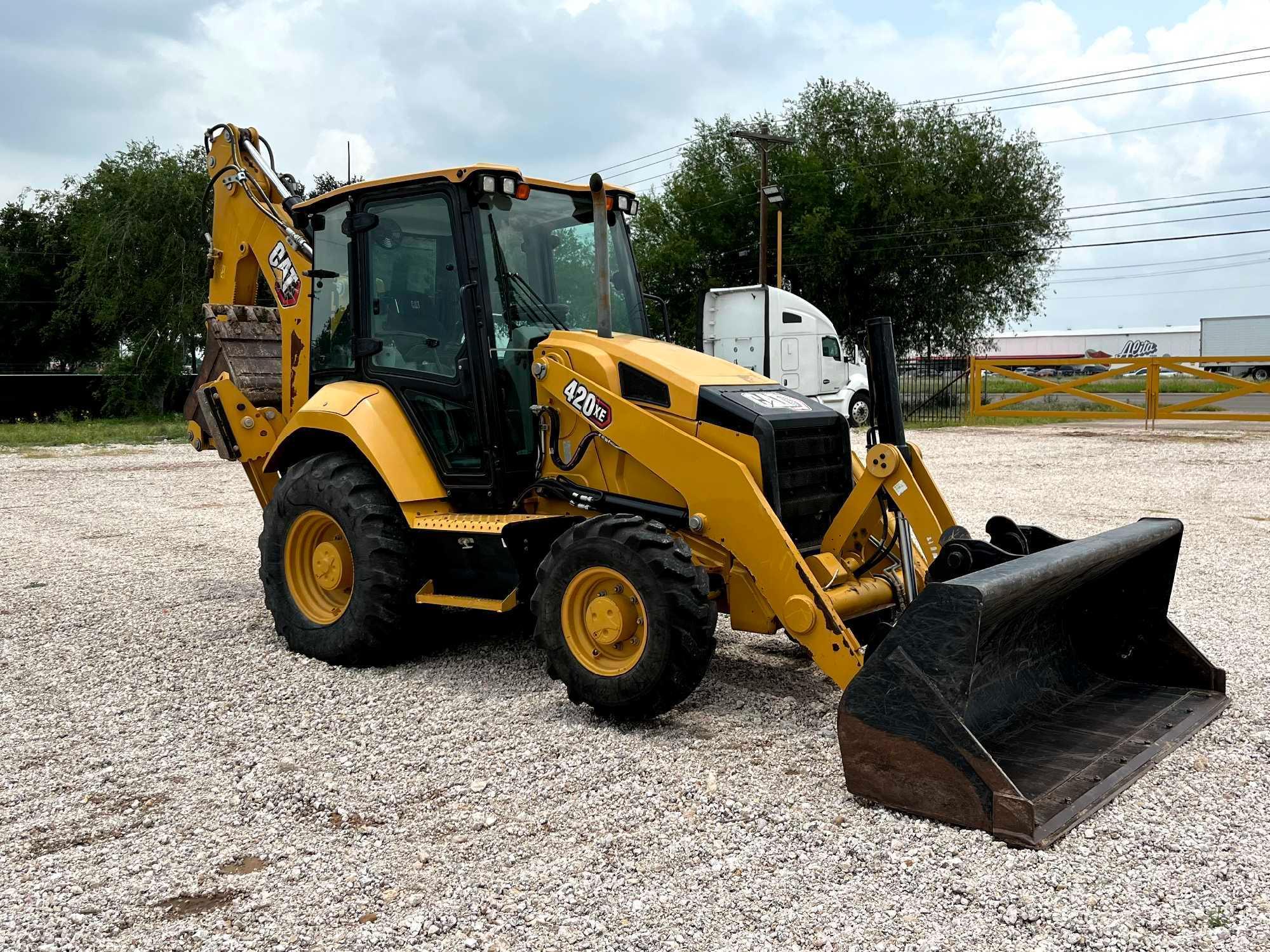 2021 Caterpillar 420 XE Backhoe Loader, PIN# CAT00420KH9X00970 *OFFSITE: EDINBURG, TX
