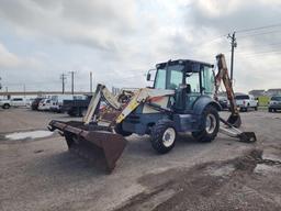 Terex 760 Xtendahoe 4x4 Backhoe, Enclosed Cab, Model# CM7626