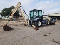 Terex 760 Xtendahoe 4x4 Backhoe, Enclosed Cab, Model# CM7626