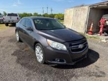 2013 Chevrolet Malibu Passenger Car, VIN # 1G11E5SA1DF306208 OFFSITE- BROWNSVILLE, TX