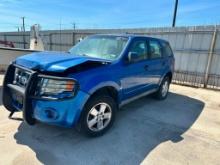 2011 Ford Escape Multipurpose Vehicle, VIN # 1FMCU0C70BKC62758 OFFSITE-CORPUS (Special Instructions)