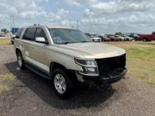 2016 Chevrolet Tahoe Multipurpose Vehicle (MPV), VIN # 1GNSKDEC5GR266138 OFFSITE-BROWNSVILLE, TX