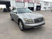 2008 Infiniti FX35 Multipurpose Vehicle (MPV), VIN # JNRAS08U68X104128