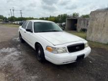 2010 Ford Crown Victoria Passenger Car, VIN # 2FABP7BV8AX135807 OFFSITE- BROWNSVILLE, TX