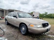 2011 Ford Crown Victoria Passenger Car, VIN # 2FABP7BV2BX100617 OFFSITE- BROWNSVILLE, TX