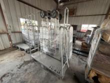 Group of Aluminum Convertible Hand Truck Dollies, (2) Platform U-Boat Utility Dollies