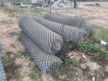 (7) Rolls of Chain Link Fencing