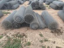 (7) Rolls of Chain Link Fencing