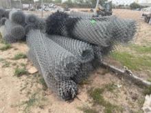 (8) Rolls of Chain Link Fencing