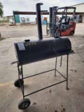 Mobile BBQ Smoker Pit
