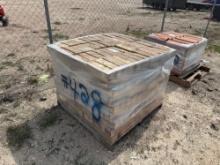 Pallet of Red Clay Bricks