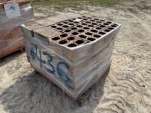 Pallet of Clay Hole Bricks