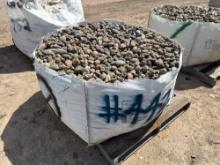 Pallet of Landscape River Rocks