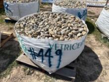 Pallet of Landscape River Rocks
