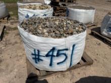 Pallet of Landscape River Rocks