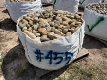 Pallet of Landscape River Rocks