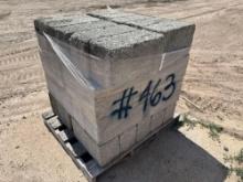 Pallet of Concrete Brick Blocks