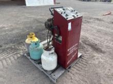 (1) Blue Point Model 160-019-903 Refrigerant Recovery Machine Srl.#H483412 Hrs: 00368, (3) Tanks