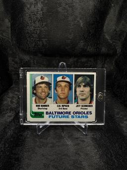 1982 TOPPS - FUTURE STARS BOB BONNER/ CAL RIPKEN/ JEFF SCHNEIDER