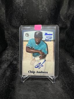 2000 TOPPS BOWMAN - CERTIFIED AUTOGRAPH ISSUE AUTO. CHIP AMBRES