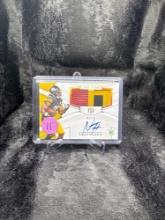 2021 PANINI NATIONAL TREASURES FOOTBALL - NFL GEAR NAJEE HARRIS ROOKIE (#02/10)