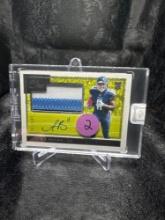 2019 PANINI ONE FOOTBALL - A.J. BROWN ROOKIE PATCH AUTO (#169/199)