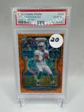 2020 PANINI LAZER PRIZM - TUA TAGOVAILOA ROOKIE PSA 10
