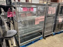 (1) Dish Rack, (2) Bar Stools