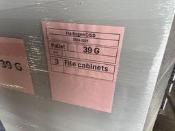 (3) File Cabinets