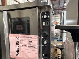 (1) Blodgett Stainless/S Commercial Double Stack Oven