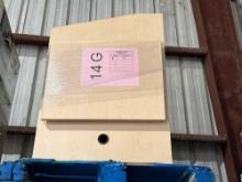 (1) Wooden Podium