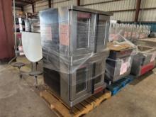(1) Blodgett Stainless/S Commercial Double Stack Oven