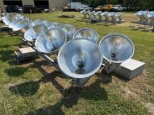 (1) Rack of Commercial Stadium Lights