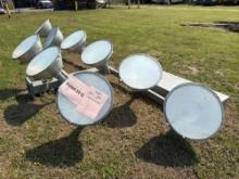 (1) Rack of Commercial Stadium Lights